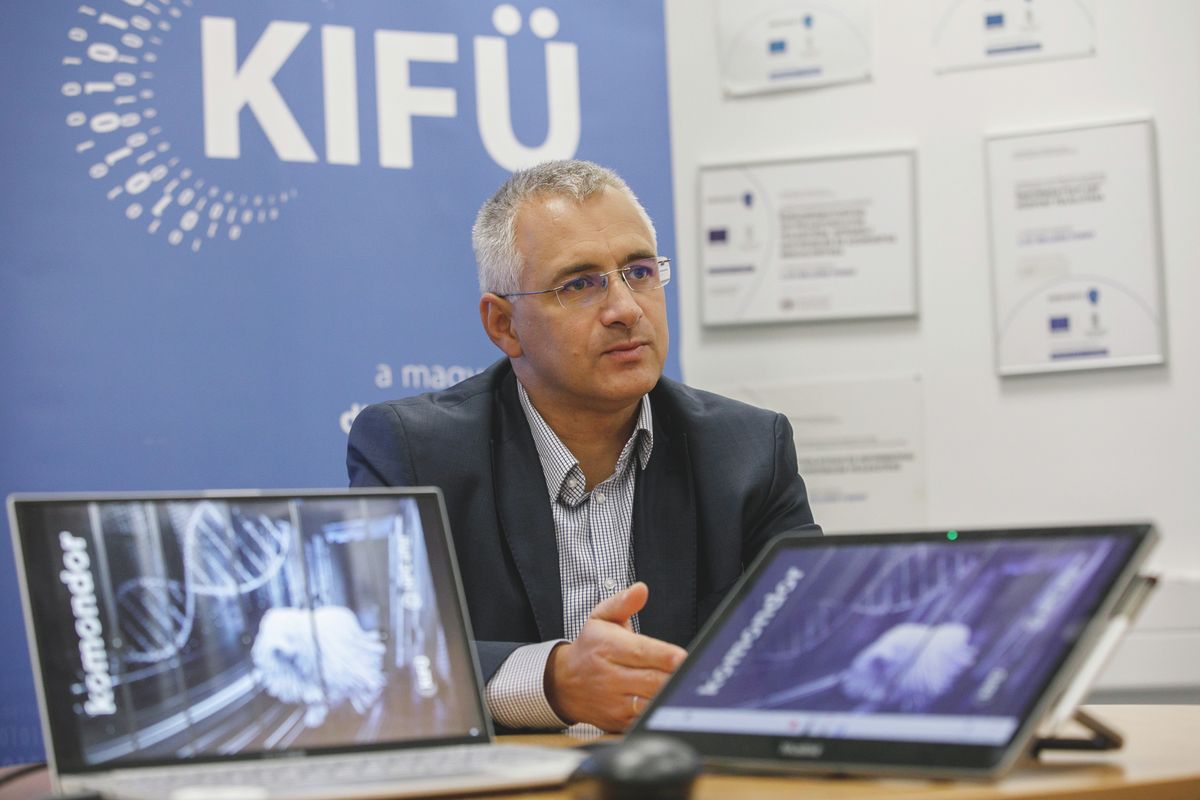 20230124 Budapest Dr. Spaller Endre  KIFÜ (Kormányzati Informatikai Fejlesztési Ügynökség ) elnöke Fotó: Vémi Zoltán  VZ  Világgazdaság  VG 