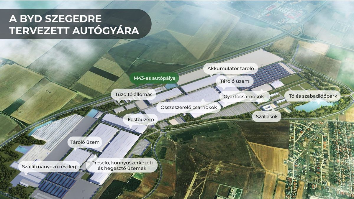 Szegedi BYD-gyár: fontos részleteket mondott el a kínai vezető a gyártásról és arról, miért minket választottak