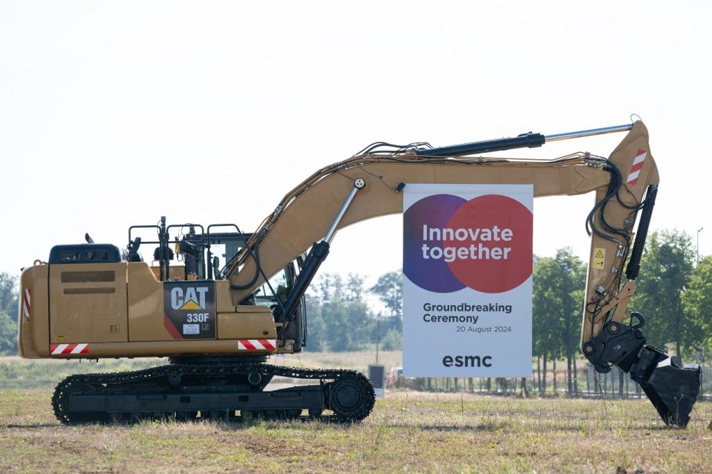 Groundbreaking ceremony for ESMC chip plant in Dresden
tsmc