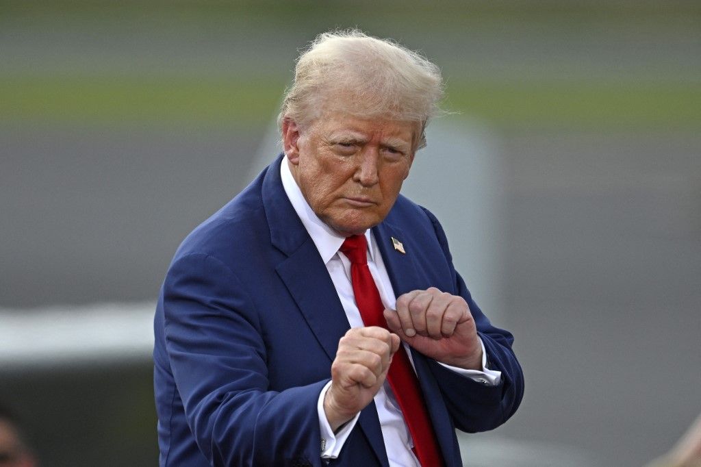 Európa tart Donald Trump hatalomba kerülésétől

Former US President and Republican presidential candidate Donald Trump gestures during a campaign rally at the North Carolina Aviation Museum & Hall of Fame in Asheboro, North Carolina, August 21, 2024. (Photo by Peter Zay / AFP)