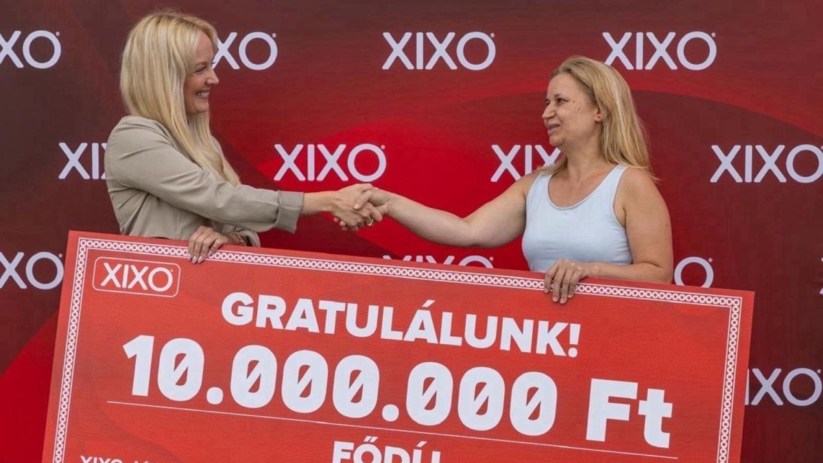 Zalai édesanya nyerte a XIXO nyereményjátékának tízmilliós fődíját