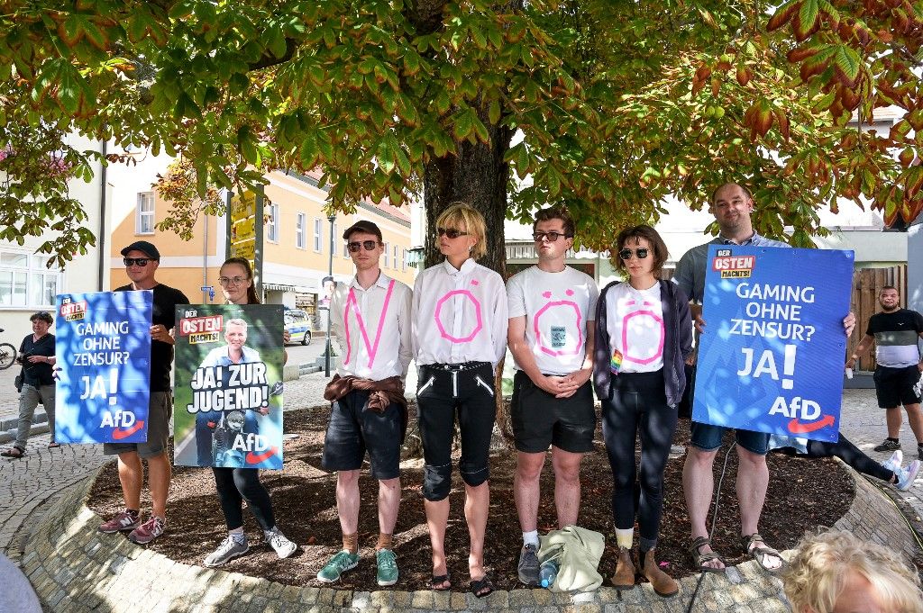 AfD election campaign in Thuringia