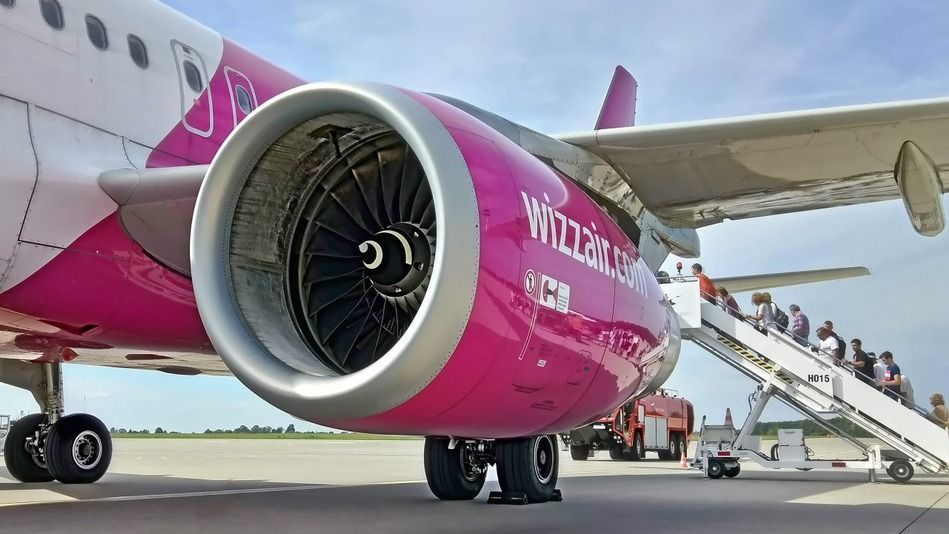 Swidnik,,Lublin,Voivodeship,/,Poland,Aug.18.2019:,Airbus,A320, Wizz ,Airlines, Wizz Air 