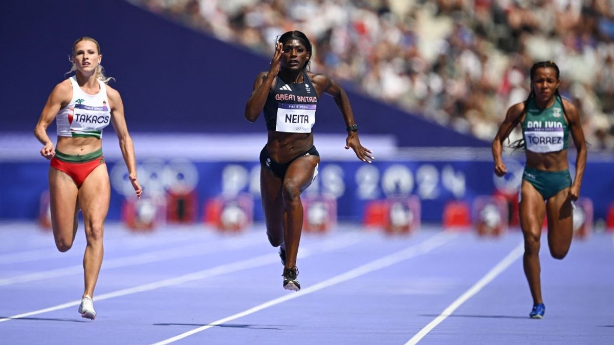 Hatalmas bravúr Párizsban: országos csúccsal elődöntős Takács Boglárka 100 méteres síkfutásban