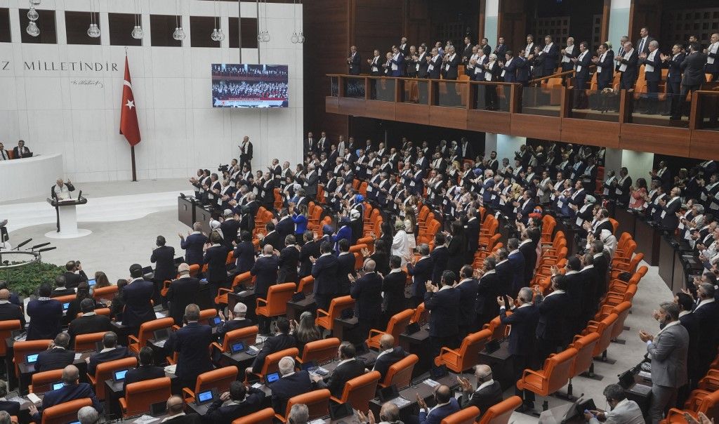 GNAT Extraordinary meeting on Palestine in Turkish capital, Ankara, török, 