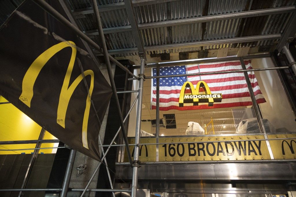 McDonald's Logo With An American Flag
 A McDonald's dollármilliókat költ politikusok kampányára és lobbistákra az Egyesült Államokban.