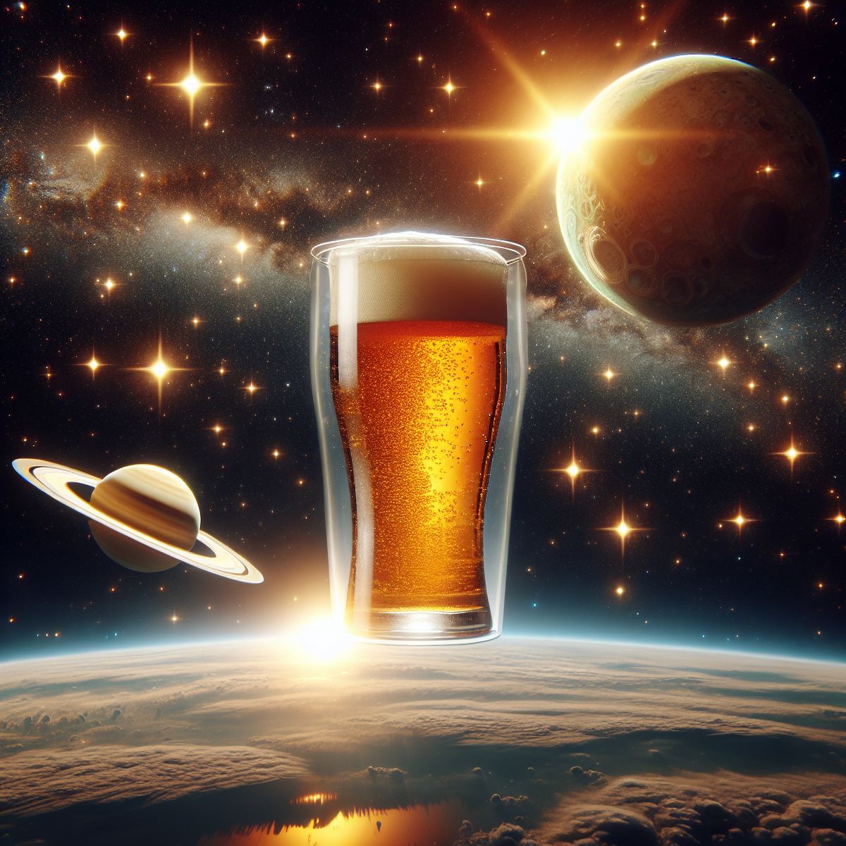 Outer,Space,Beer
sör
sörgyártás
űr