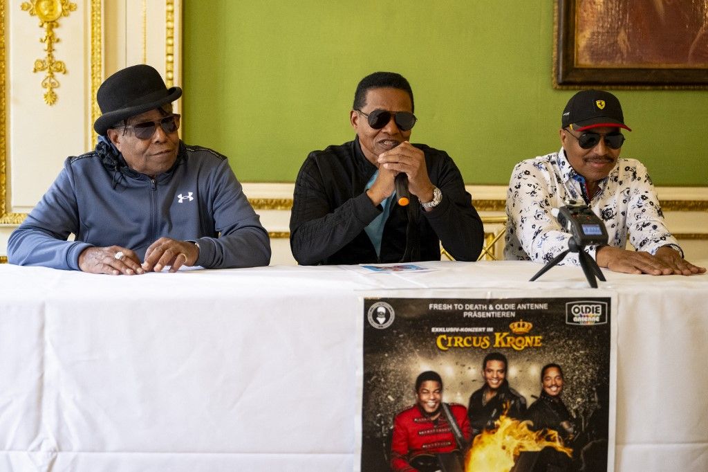 Press conference The Jacksons