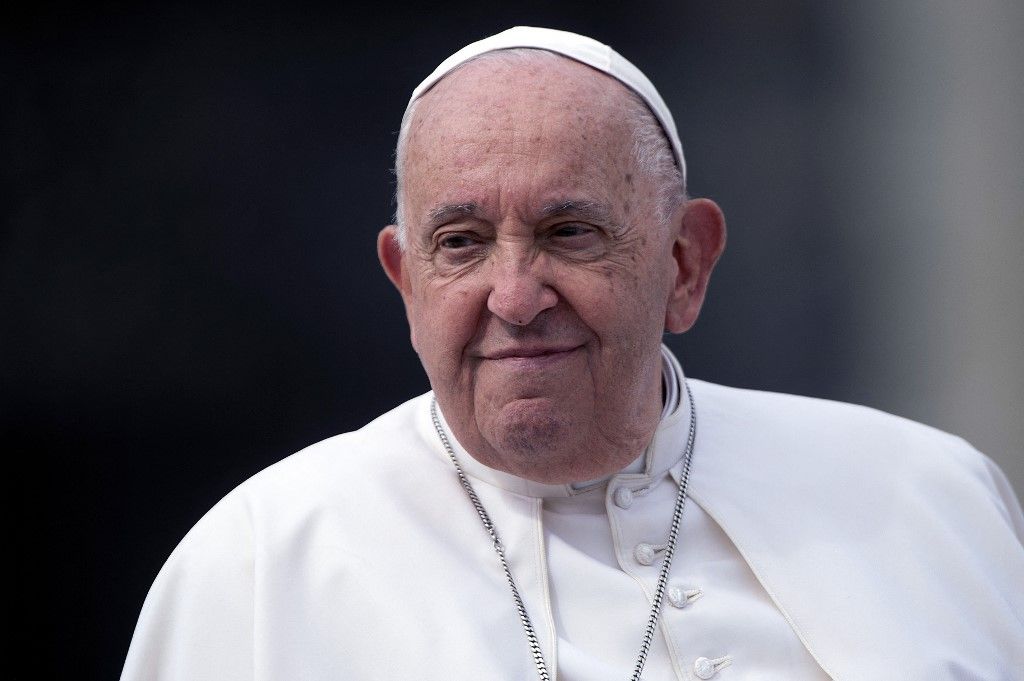 POPE FRANCIS DURING THE WEEKLY GENERAL AUDIENCE AT ST PETER S SQUARE IN THE VATICAN - 2024/9/18
Ferenc pápa