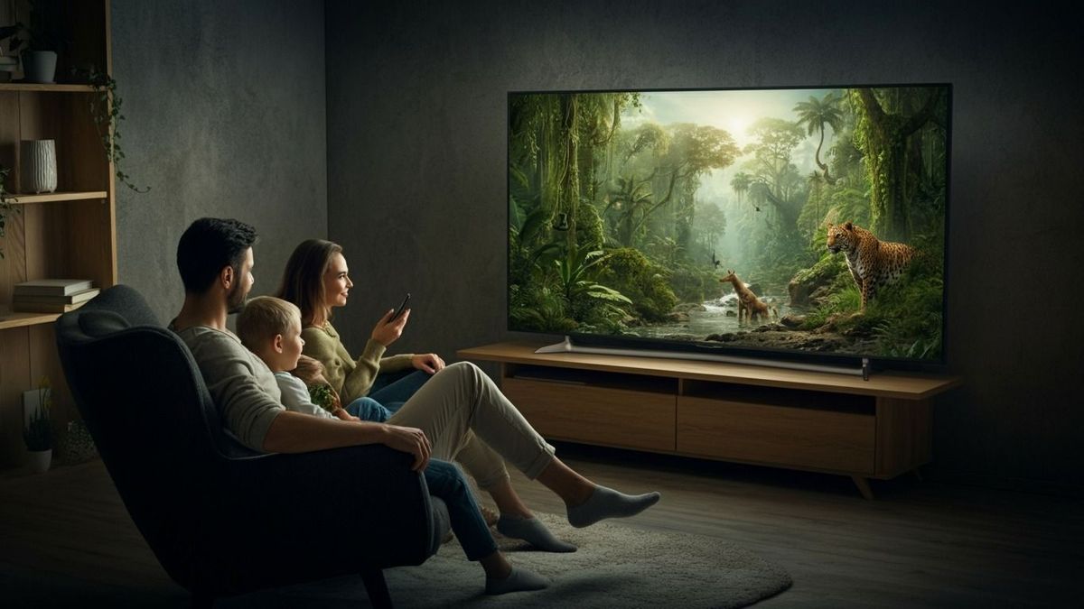 The,Jungles,Come,Out,Of,The,Smart,Tv,,,An,European
tévé