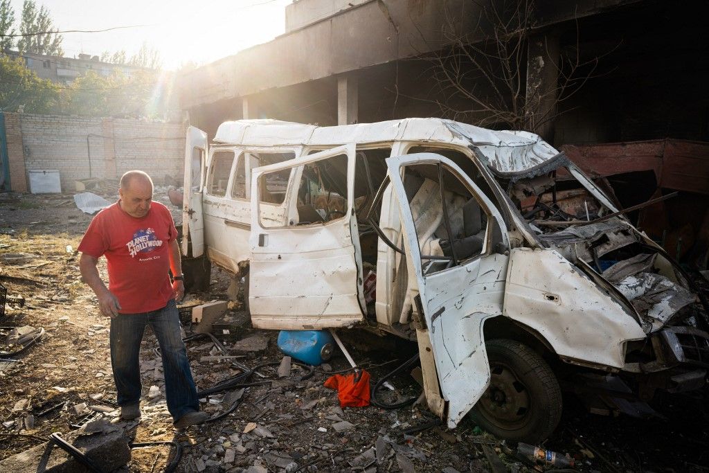 Russian attack strikes Kostyantynivka: 1 Dead, 4 Injured