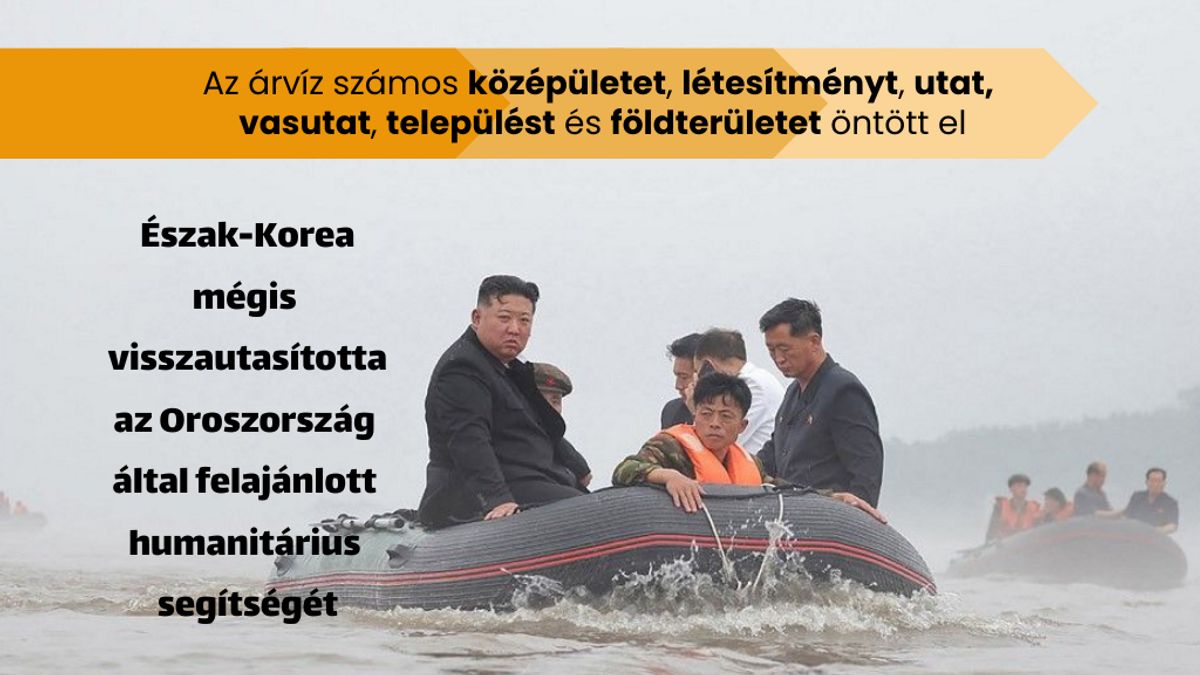 Árvíz miatt végeztetett ki kormánytisztviselőket Kim Dzsong Un