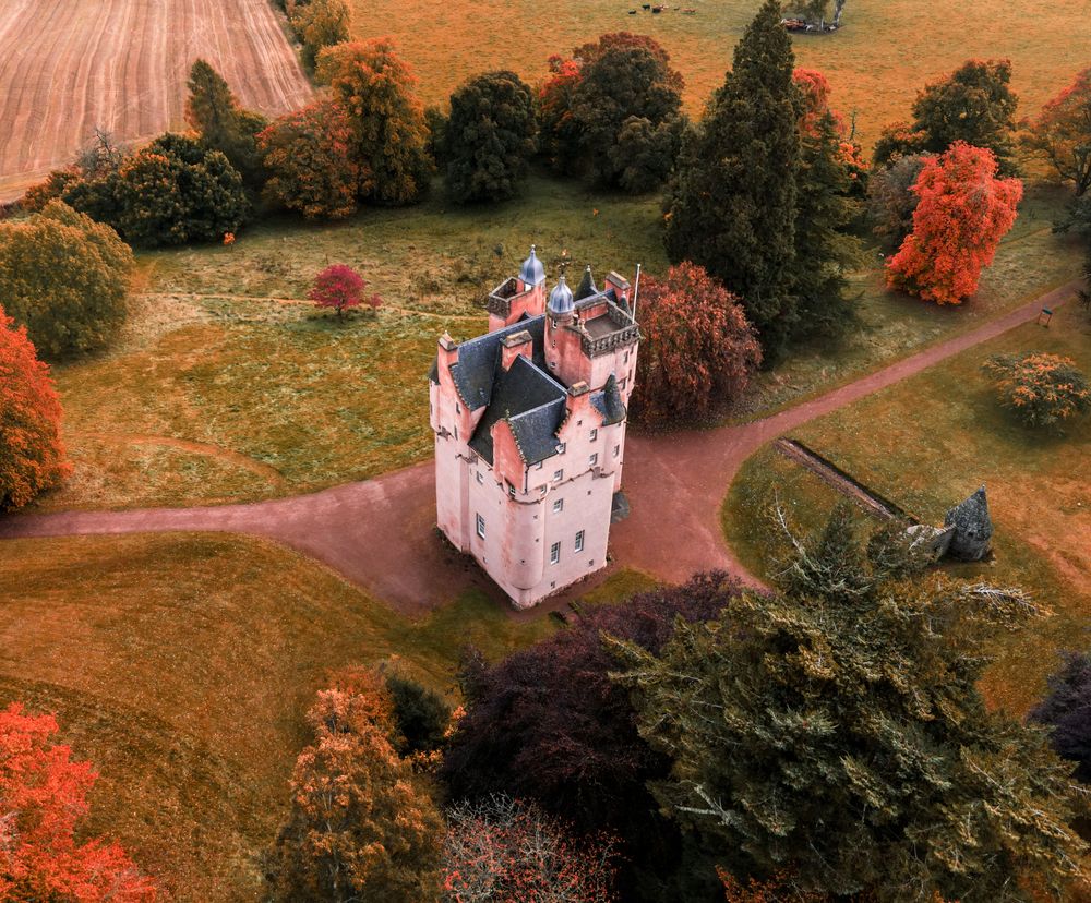 Autumn,Colours,Ar,Craigievar,Castle