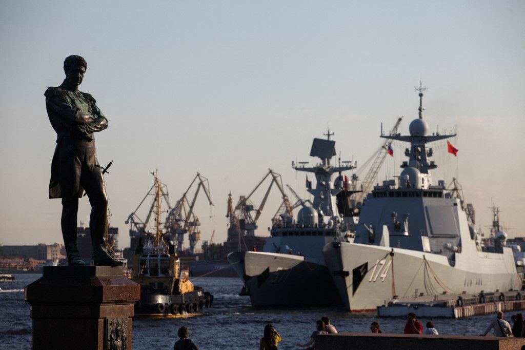 Russian Navy Day in Russia