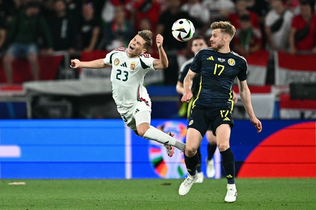 Football: UEFA Euro 2024 - 1st round day 3: Group A Scotland v Hungary
futball 
labdarúgás
foci