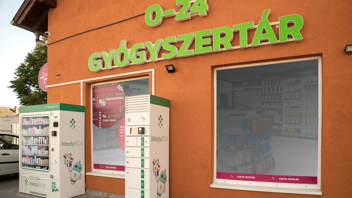 A gyógyszer-automata lehet a megoldás az ellátatlan településeken – indul a próbaüzem