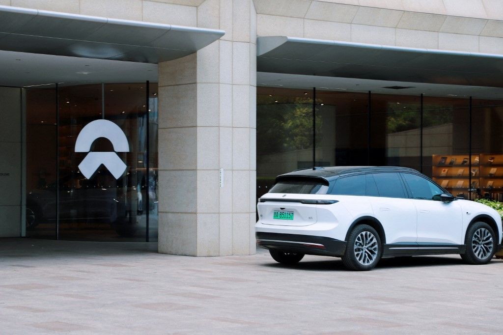 NIO New Energy Vehicle Store in Tianjin