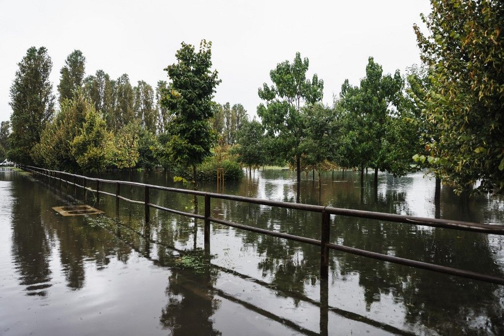 Storm And Flooding Of Ponte Lambro In Milan
árvíz