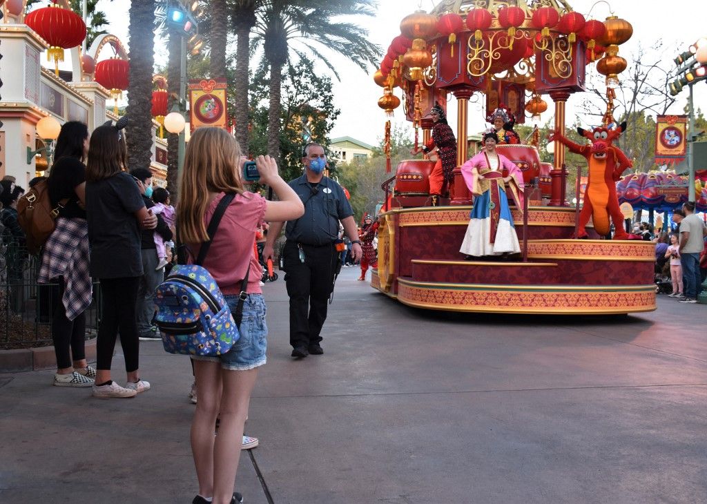 U.S.-CALIFORNIA-ANAHEIM-DISNEY'S CALIFORNIA ADVENTURE PARK-LUNAR NEW YEAR-CELEBRATIONS