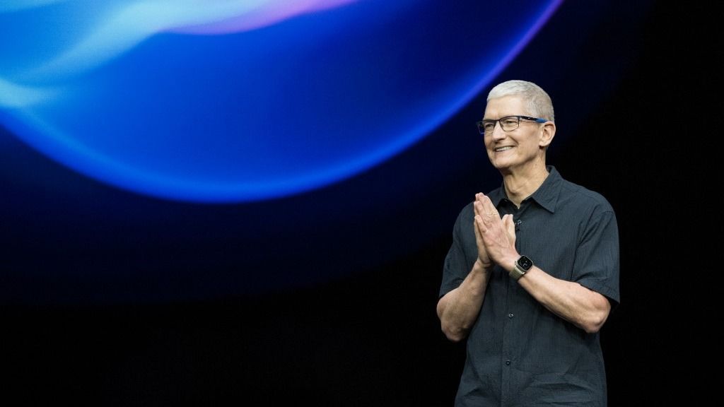 Apple product event with expected release of new iPhone