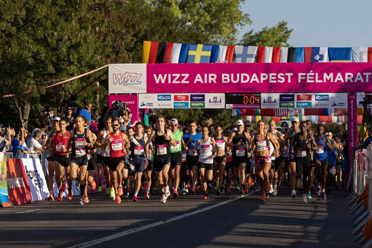 Wizz Air félmaraton Budapest lezárások futóverseny