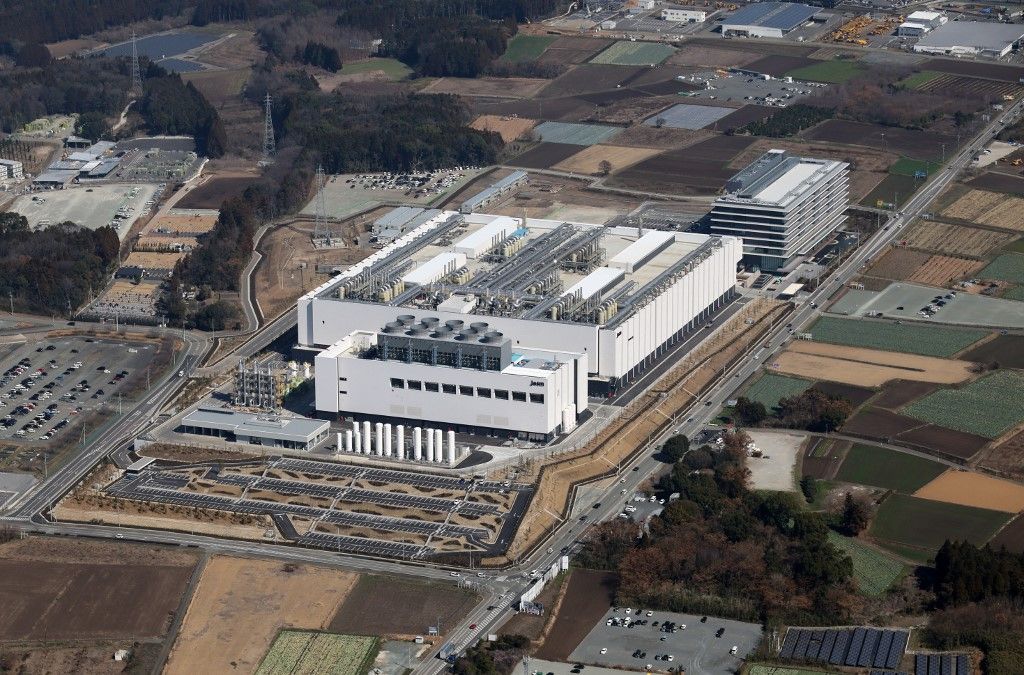 TSMC semiconductor factory in Kumamoto, Japan