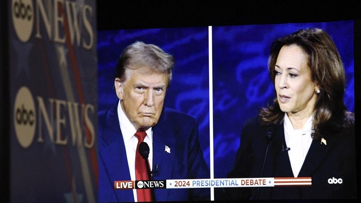 Amerikai tévévita: a bizonytalan szavazókat nem győzte meg Kamala Harris