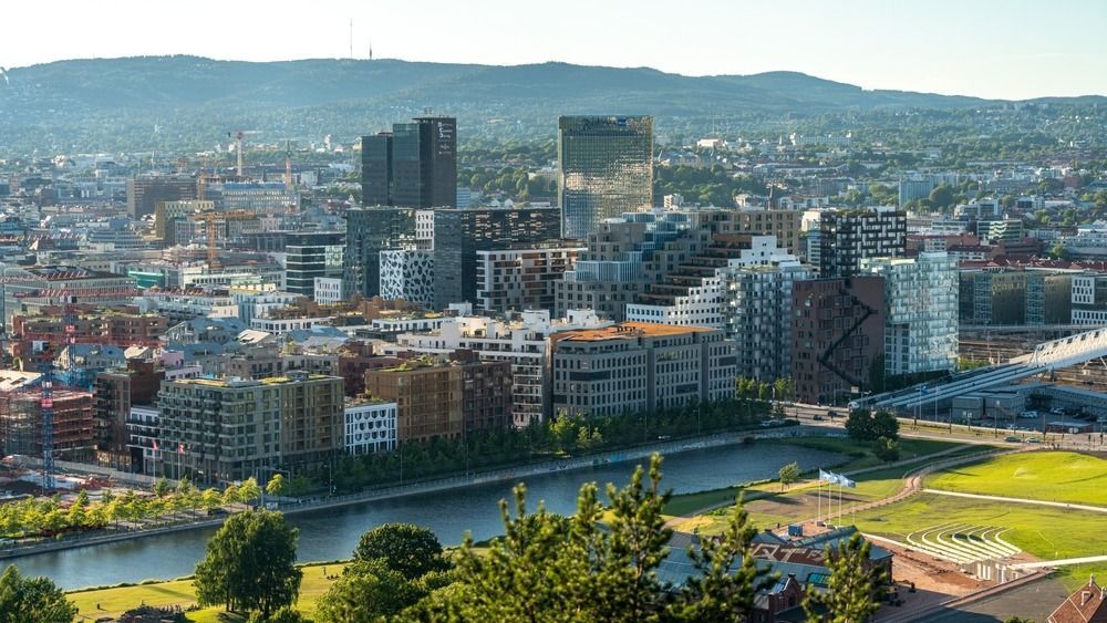 Oslo,,Norway,-,June,25,2024:,View,Over,Oslo,City