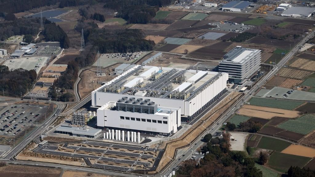 TSMC semiconductor factory in Kumamoto, Japan