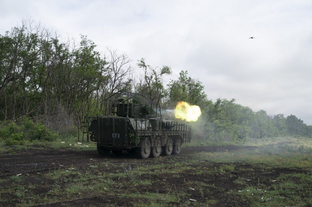 Ukrainian army's military training in Donetsk regionoroszok, kurszk