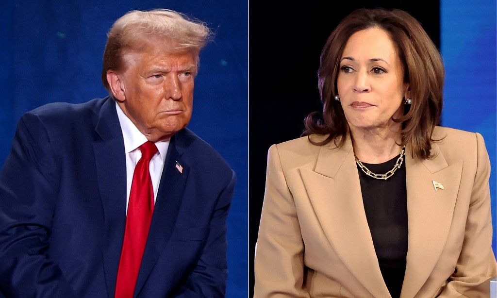 Donald Trump, Kamala Harris, amerikai elnökválasztás 2024