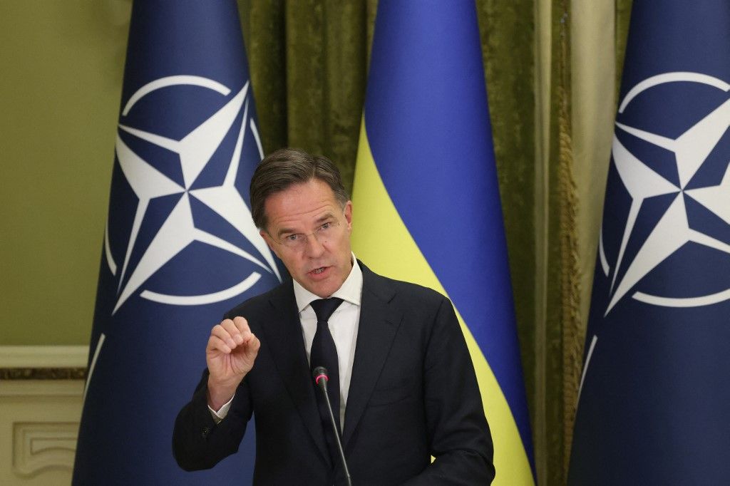 Mark Rutte NATO-főtitkár
Kijev, Ukrajna