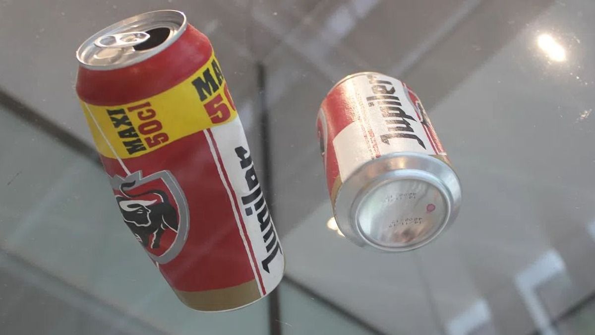 Óriási blama, kukában végezte a sörösdobozból készült műalkotás