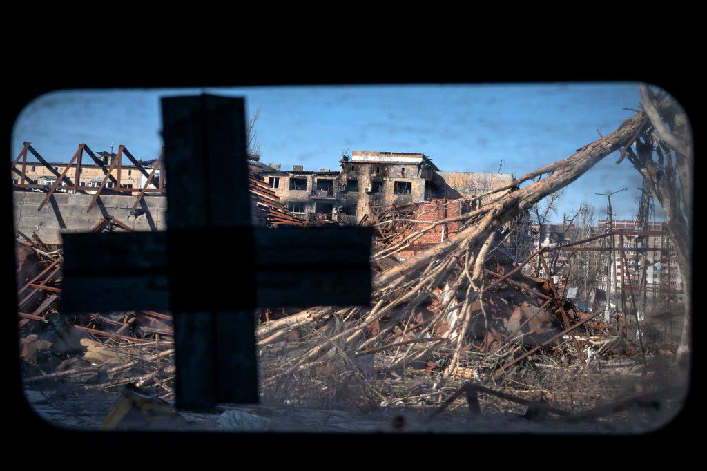 Traces of Russia-Ukraine war: Destruction in Ukraine's Vuhledar