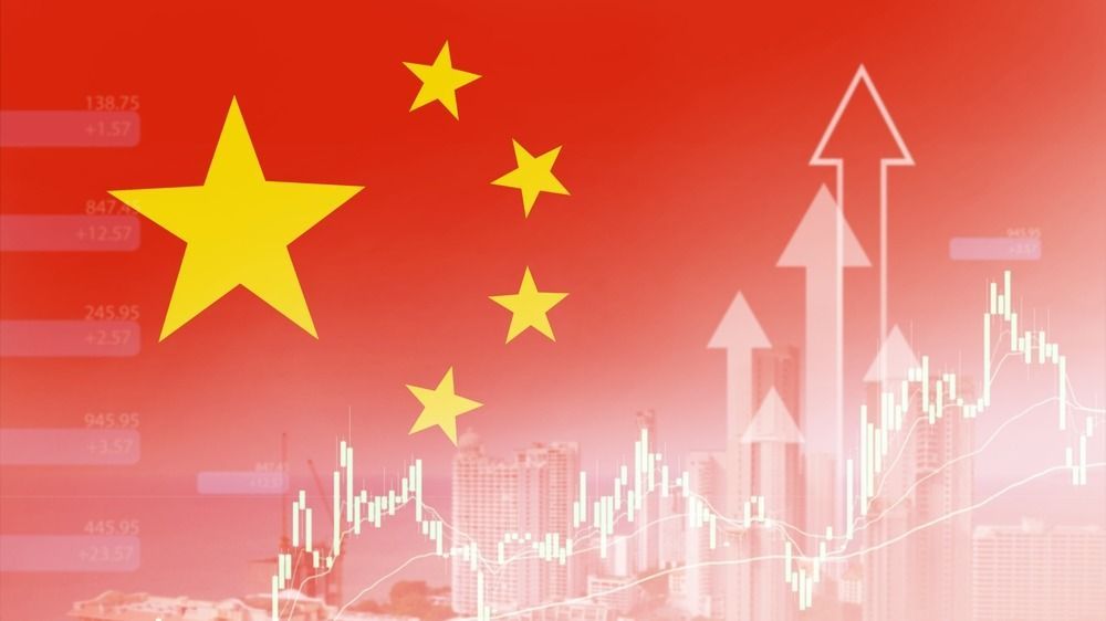 kína goldman China,Flag,Background,,China,Business,Arrow,Up,And,Financial,And