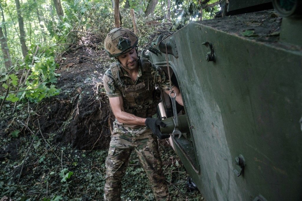 Military mobility of Ukrainian soldiers in Kharkiv