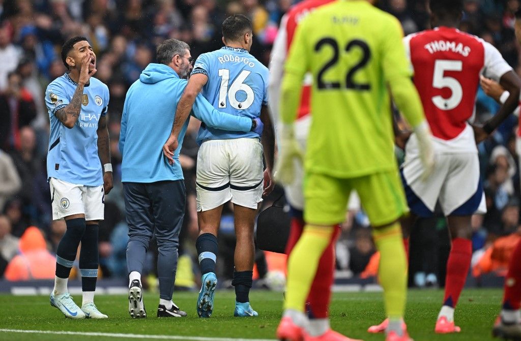 Rodri sérülés Manchester City