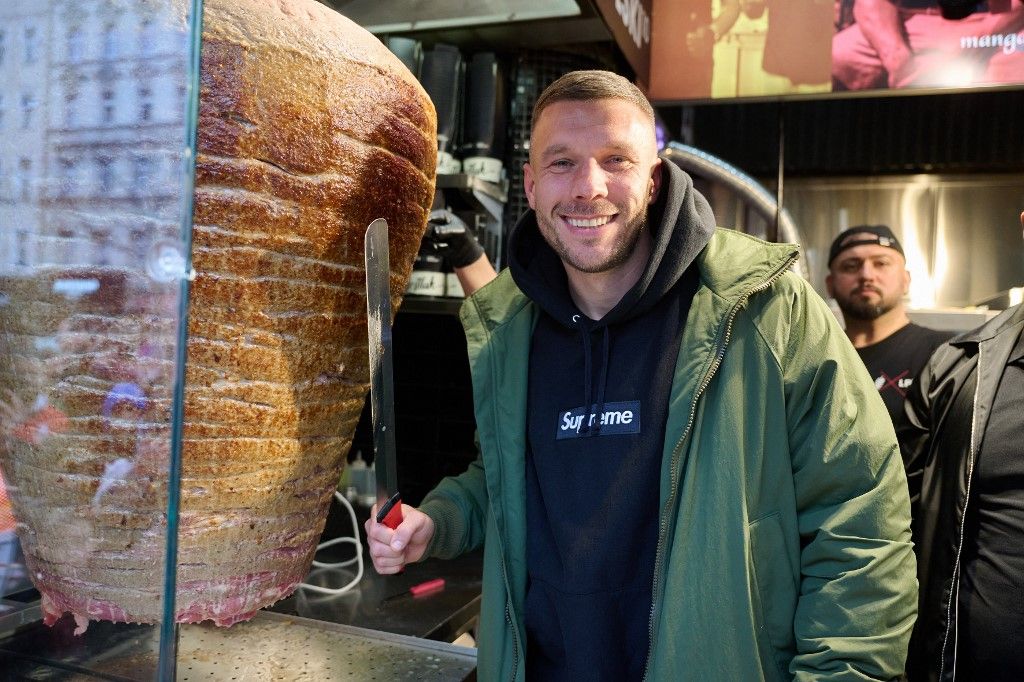 Lukas Podolski, kebab, döner