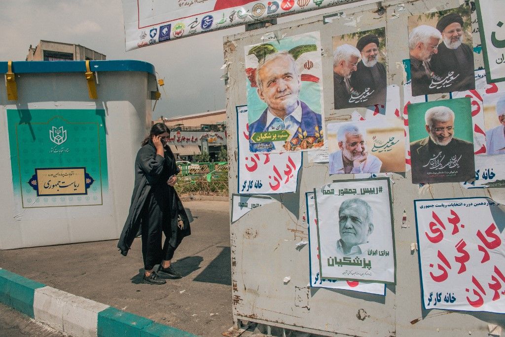 Daily Life in Tehran Iranian Presenditial Election Közel-keleti háború