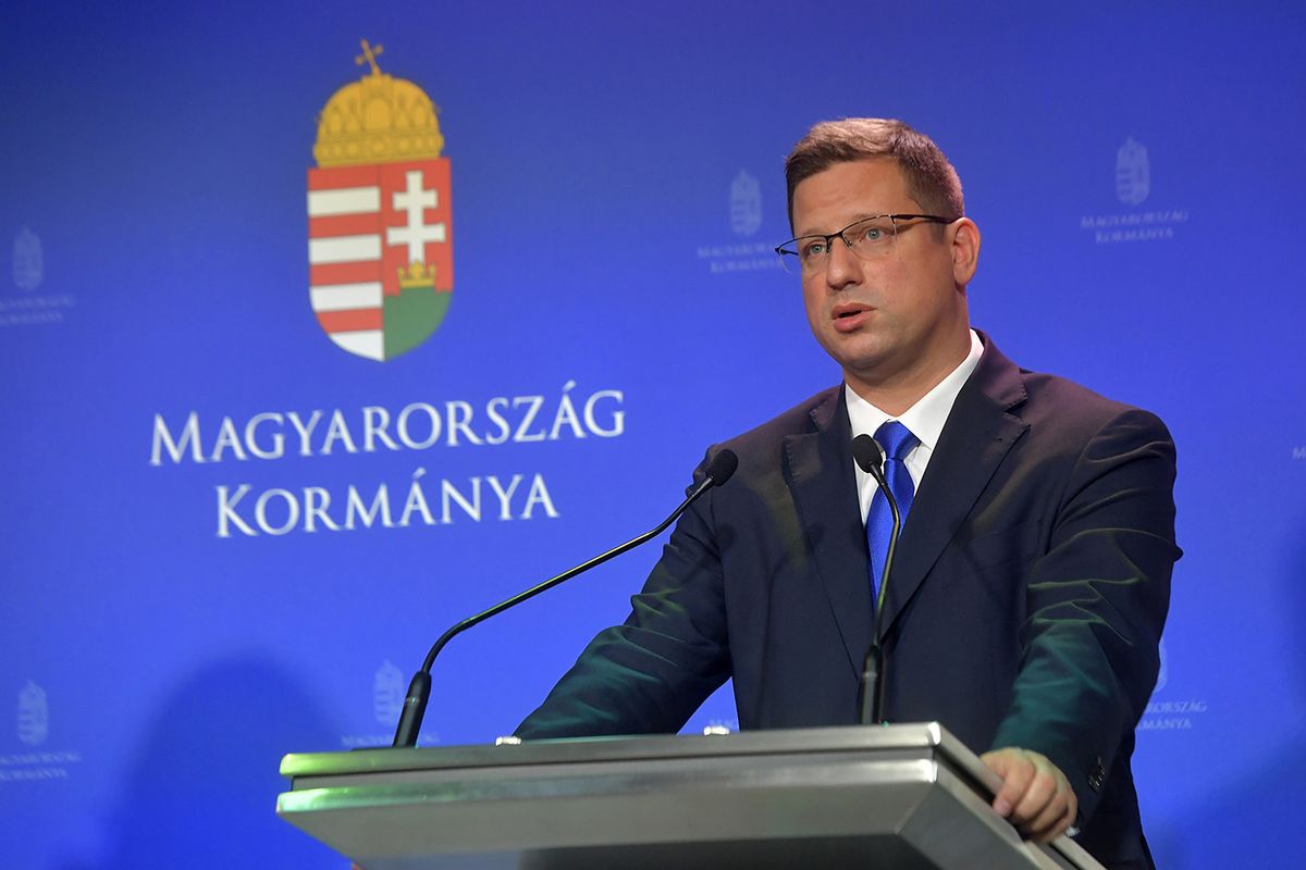 GULYÁS Gergely, kormányinfó