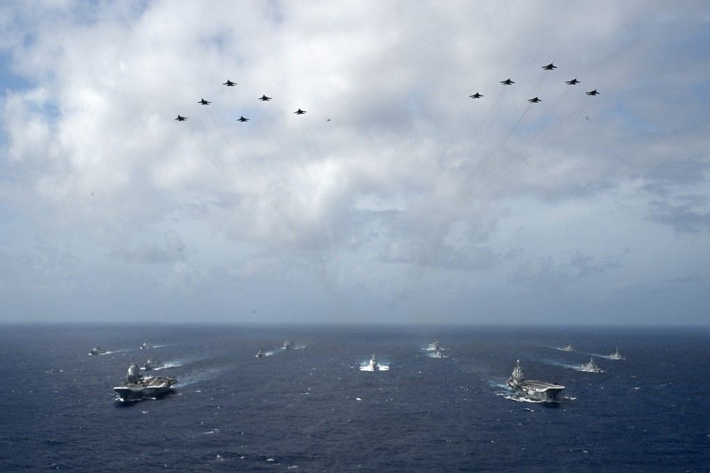 CHINA-NAVY-AIRCRAFT CARRIER FORMATION-EXERCISE (CN)