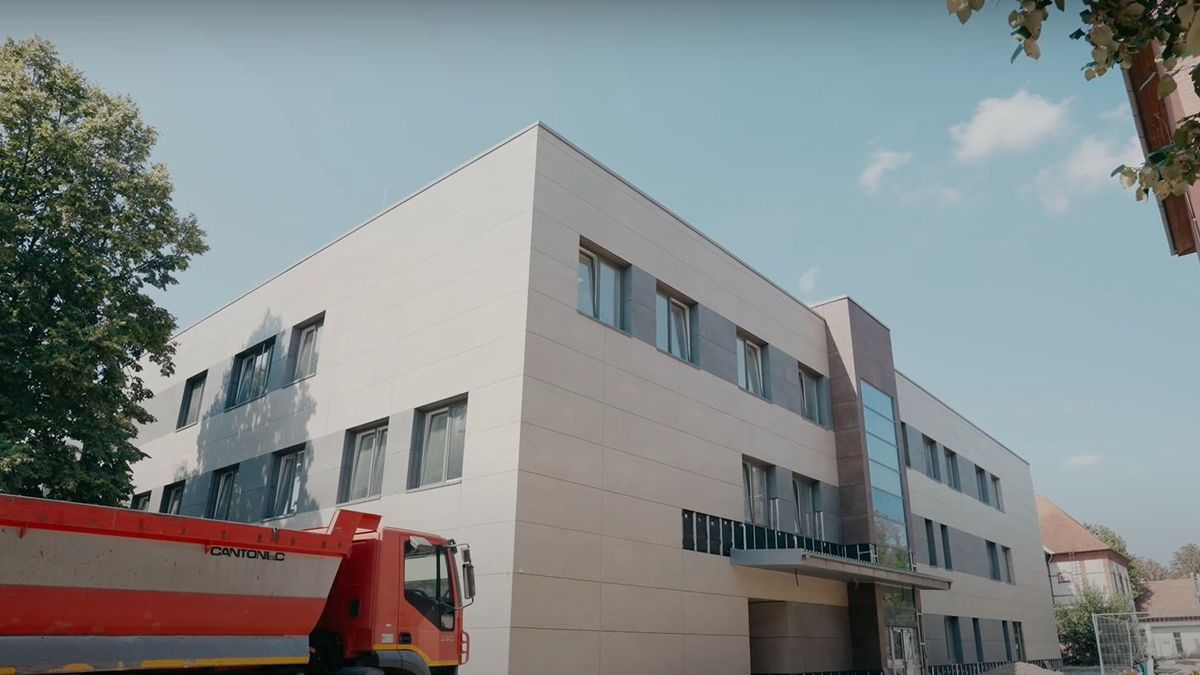 Így néz ki Magyarország legújabb és legkorszerűbb kórházi tömbje – videó