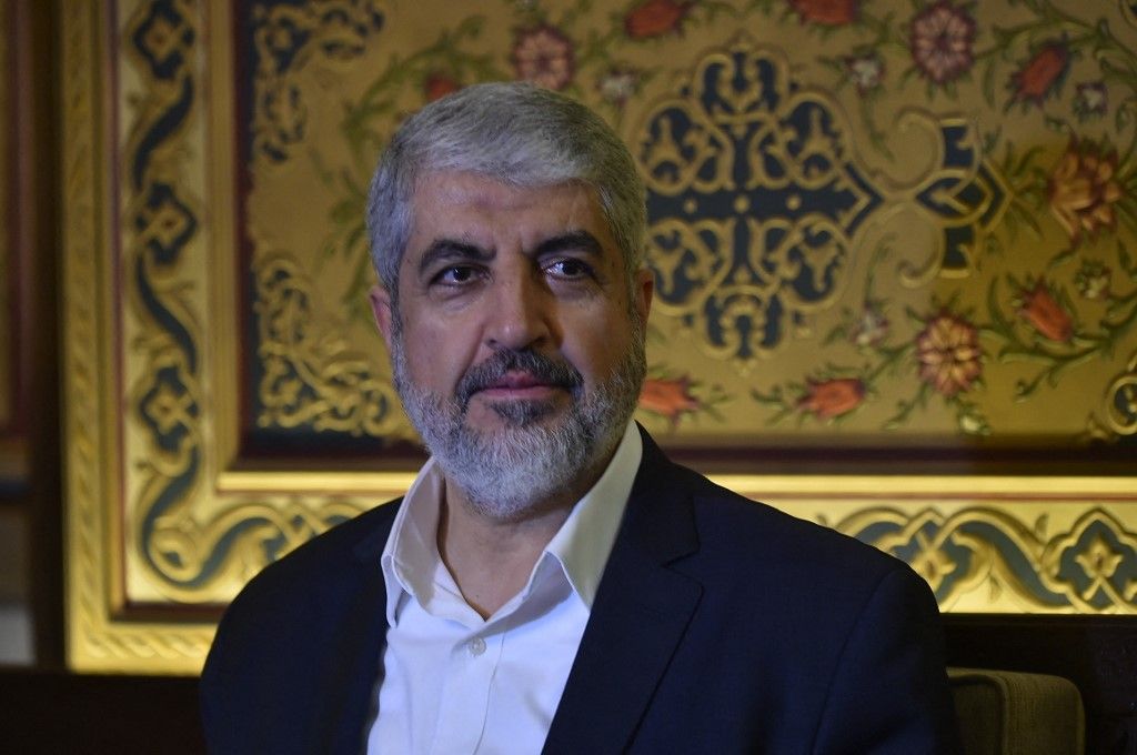 Hamas Foreign Chief Khaled Meshaal in Libya