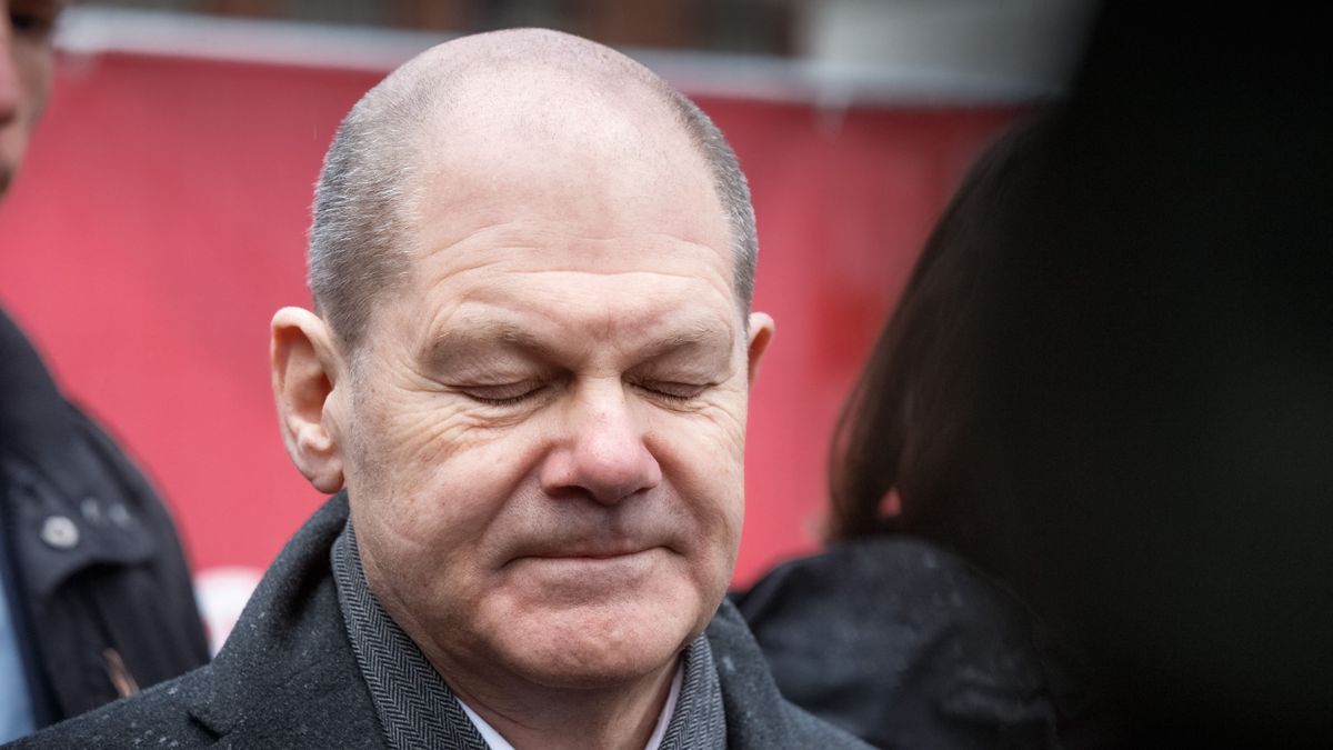 Kick-off rally for the SPD's state parliament election campaign olaf scholz német gazdaság