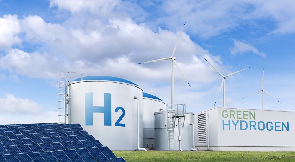 Green,Hydrogen,Factory,Concept.,Hydrogen,Production,From,Renewable,Energy,Sources
zöld hidrogén