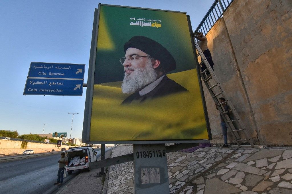 Hezbollah-vezér Haszan Naszrallah