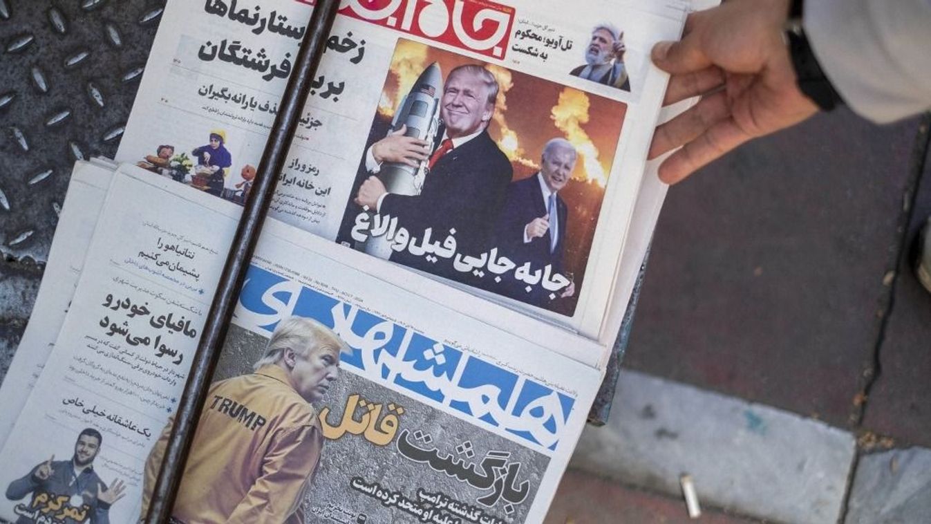 Trump Iránban fő ellenségnek számít, visszatérésének nagyon nem örülnek és meg akarják ölni U.S. Presidential Elections Reactions In Tehran, Iran