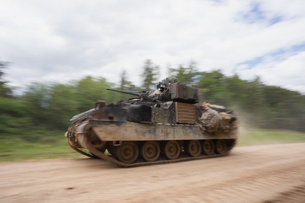 Multinational military exercise in Hohenfels