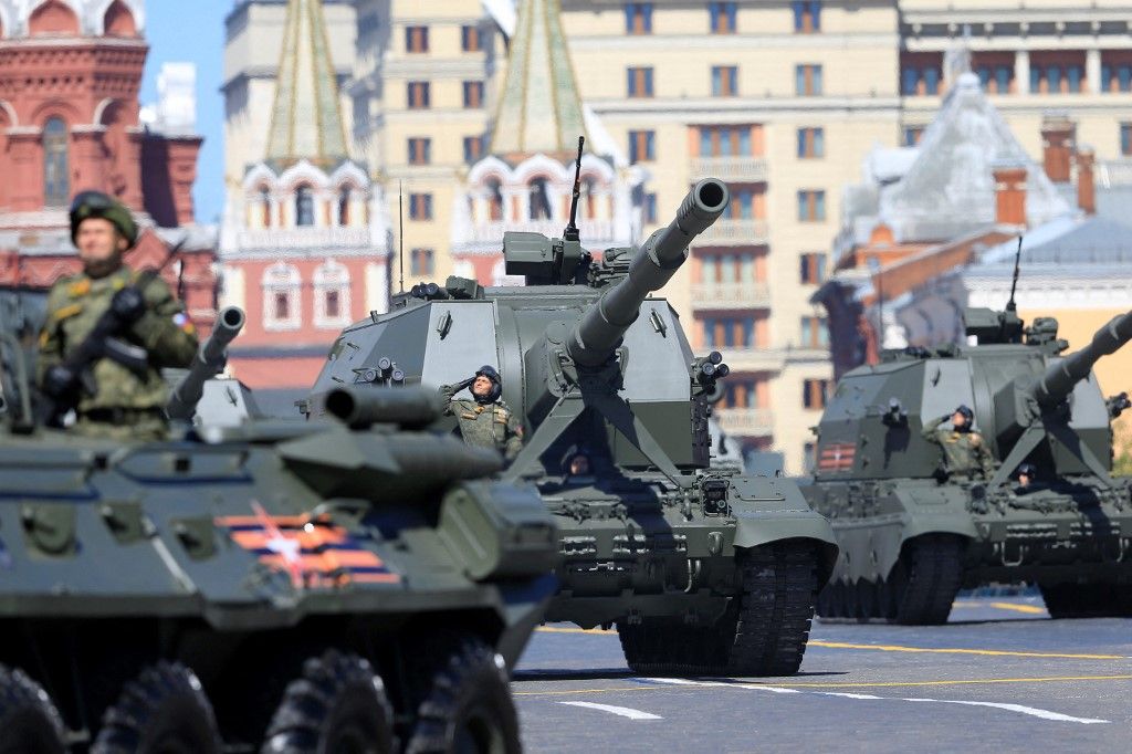 Victory Day military parade in Moscow