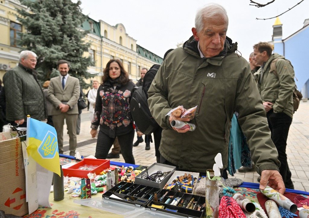 Orosz-ukrán háború: az Európai Unió tolta a lőszert és a pénzt, és nem tántorul Kijev mögül, ha nem is tudni, Amerika mit tesz – ez Borrell főképviselő üzenete